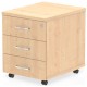 Rayleigh Lockable Mobile Pedestal - 2 or 3 Drawer